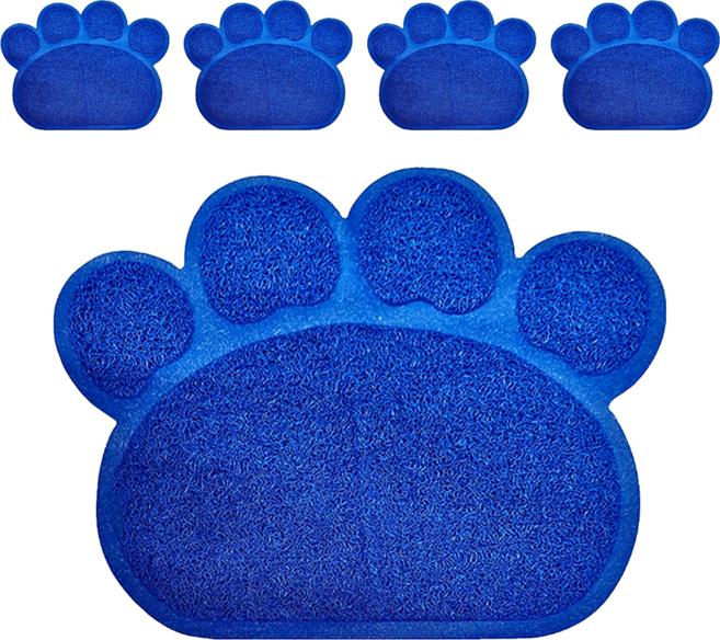 寵物夢工廠 貓掌落砂墊, 顏色隨機, 5個