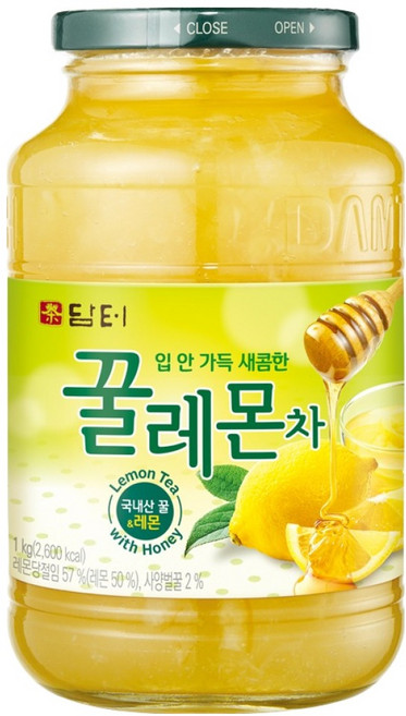 담터 꿀레몬차, 1kg, 1개입, 1개