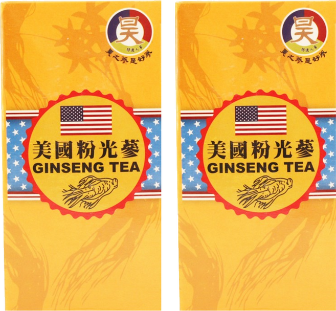 昊之蔘 美國粉光蔘茶, 3g, 15入, 2盒