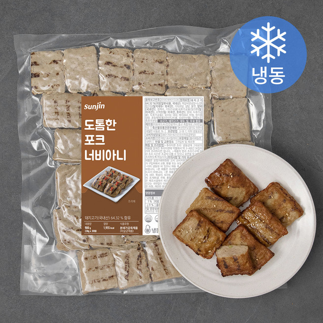 선진팜 리얼그릴 도톰한 포크너비아니 (냉동), 900g, 1개