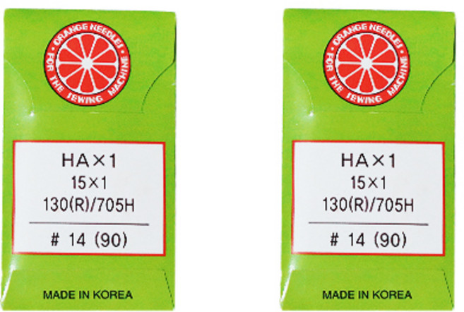 오렌지니들 COTS 가정용 미싱바늘, 20개