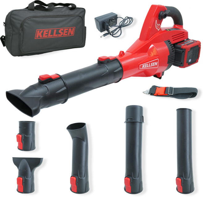 디케이켈슨 42V 대포 송풍기 + 4000mAh 배터리 2p 세트 ES-V3613, 1개