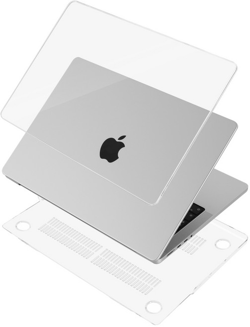 오펜트 맥북 에어13 A1466 A1369 투명케이스 + 키스킨 + 먼지방지마개 색상랜덤, 에어 13, 1개