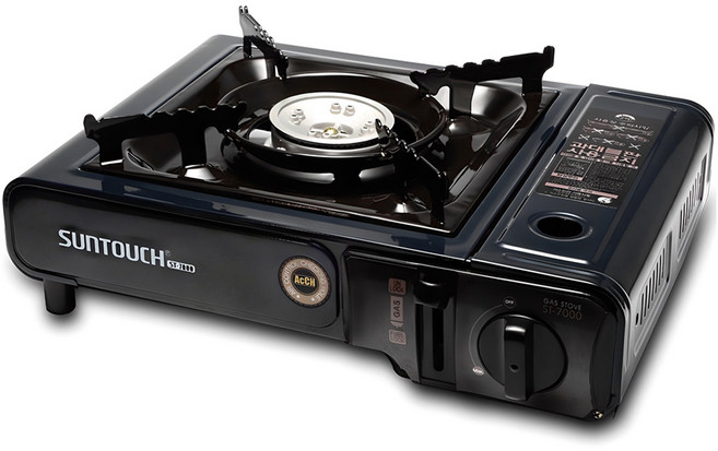 썬터치 휴대용 가스버너 ST-7000, 네이비, 1개