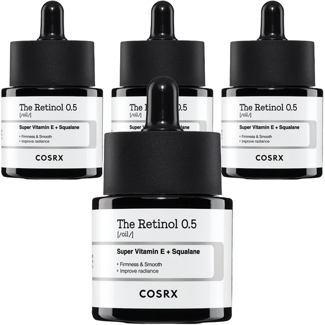 코스알엑스 더 레티놀 0.5 오일, 20ml, 4개 - 쿠팡