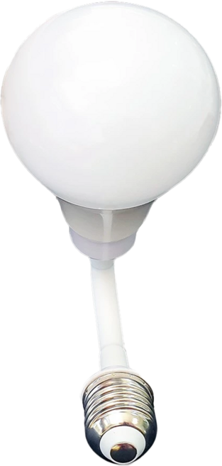 明沛 光感驅蚊防護燈泡 E27彎管款 220 x 65mm, 145g, 2個
