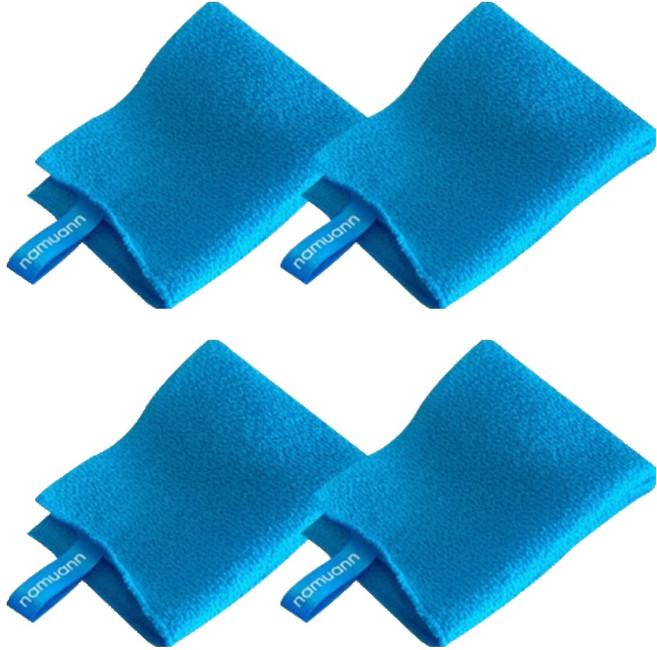 나무엔 샤워타올, 블루, 1개입, 4개
