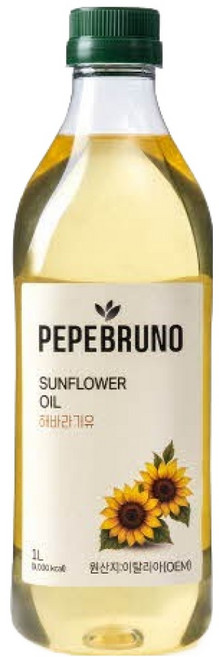 페페브루노 해바라기유, 1L, 1개