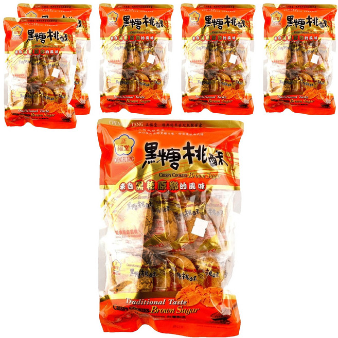 正福堂 黑糖桃酥, 300g, 6袋