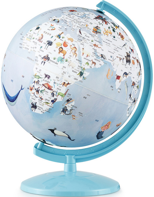 마이리틀타이거 동물 탐험 지구본, 1개