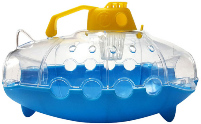 맘스러브유 물고기잡는 잠수함 어포기 장난감, 혼합 색상, 1개