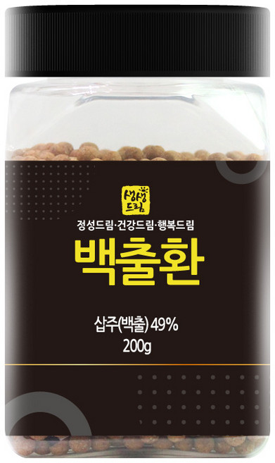 생생드림 백출환 국산, 1개, 200g