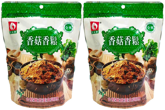 台塑餐飲 香菇香鬆, 250g, 2包
