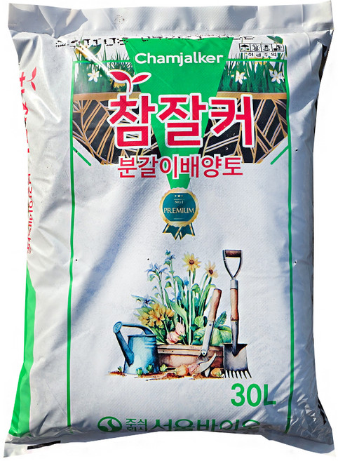서울바이오 가정용 화분 분갈이 배양토, 1개, 30L