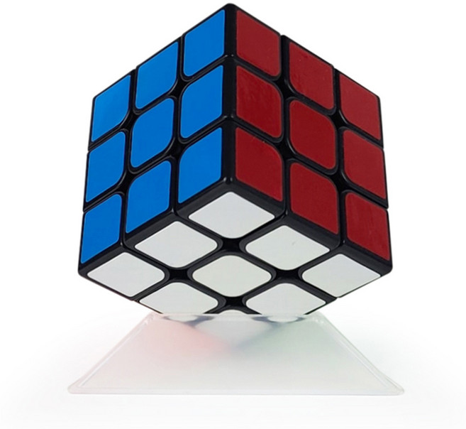 애들랜드 큐브랜드 3 x 3 베이직큐브, 혼합 색상, 1개