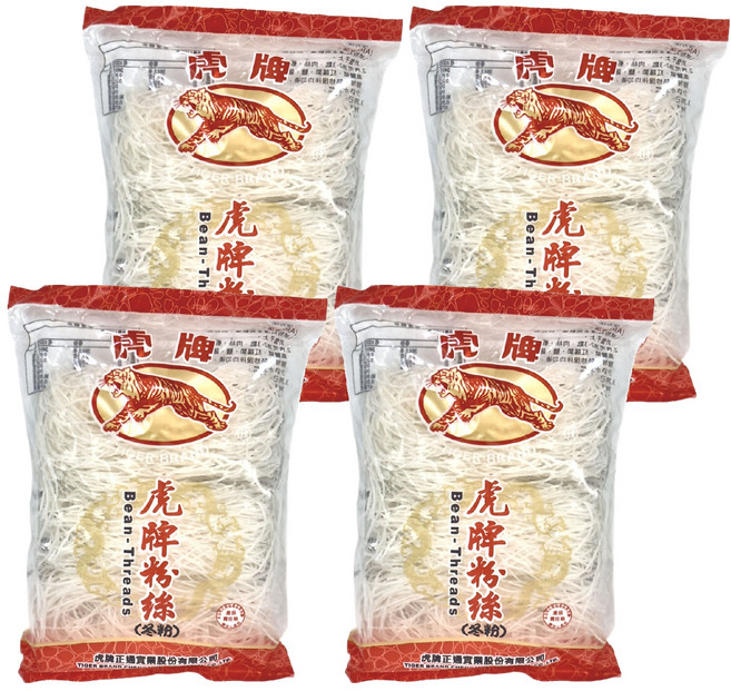 TIGER FOOD 虎牌 粉絲冬粉, 110g, 4包