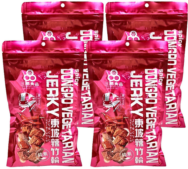 三陽食品 東坡辣竹輪, 220g, 4包