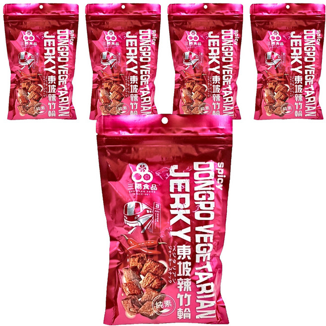 三陽食品 東坡辣竹輪, 220g, 5包