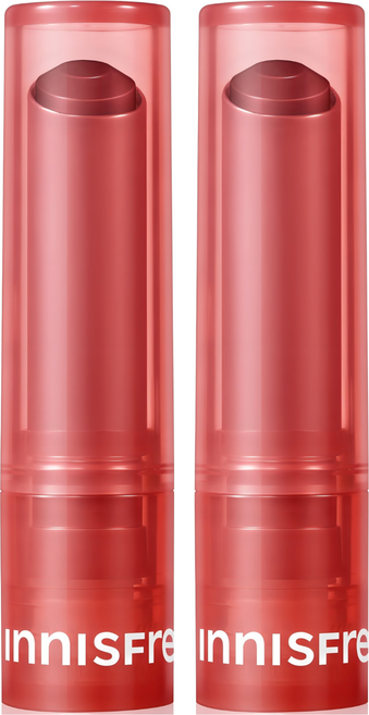 이니스프리 듀이 틴트 립밤, 4호 로즈 브릭, 3.2g, 2개