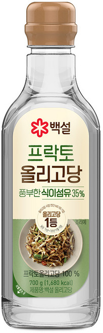 백설 올리고당, 700g, 1개