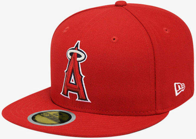 뉴에라 키즈 59FIFTY 어센틱 LA 에인절스 MLB 모자