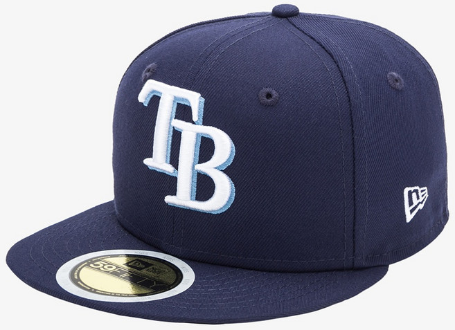 뉴에라 키즈 59FIFTY 어센틱 탬파베이 레이스 MLB 모자