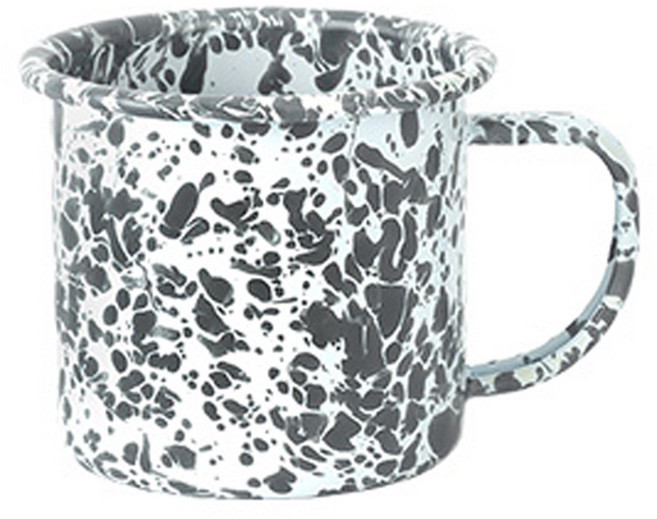 크로우캐년홈 D11 머그 마블 340ml, 그레이, 1개