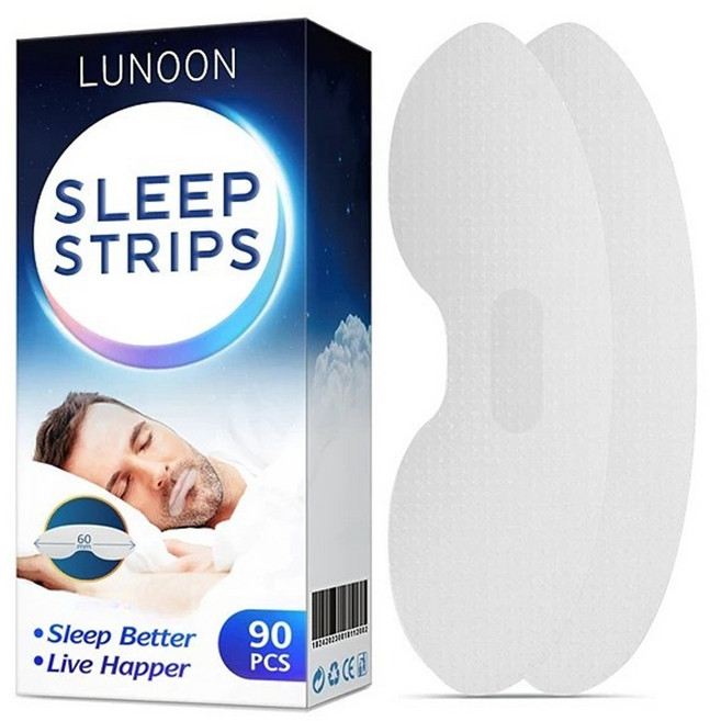 예그리나 슬립웰 입호흡 입마름 방지 숙면보조 통기성 테이프 반투명 90p, 1개