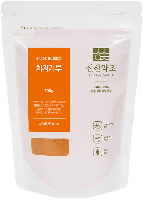 신선약초 치자가루, 1개, 300g