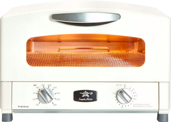 Sengoku Aladdin 千石阿拉丁 四枚燒電烤箱 原廠保固 白色, AET-G13T