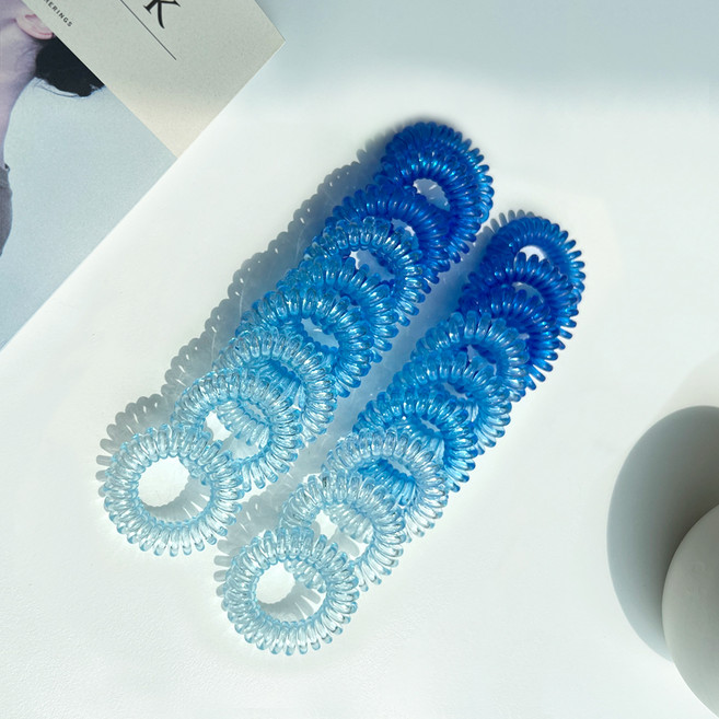 해피제이 자국없는 전화줄 머리끈 18p 세트