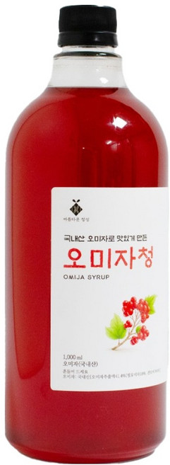 아름다운정성 오미자청, 1개, 1개입, 1L