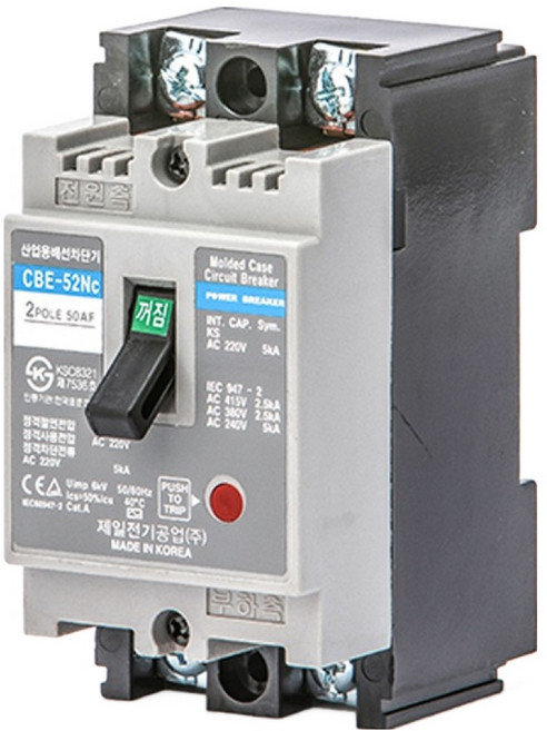 제일전기공업 배선차단기 CBE-52NC 40A, 1개