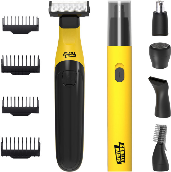 고릴라왁싱 멀티 코털 제모기 + 올바디 브라질리언 제모기 세트, Purple Gorilla-TN588, Purple Gorilla-RSM1569, 제모면도기