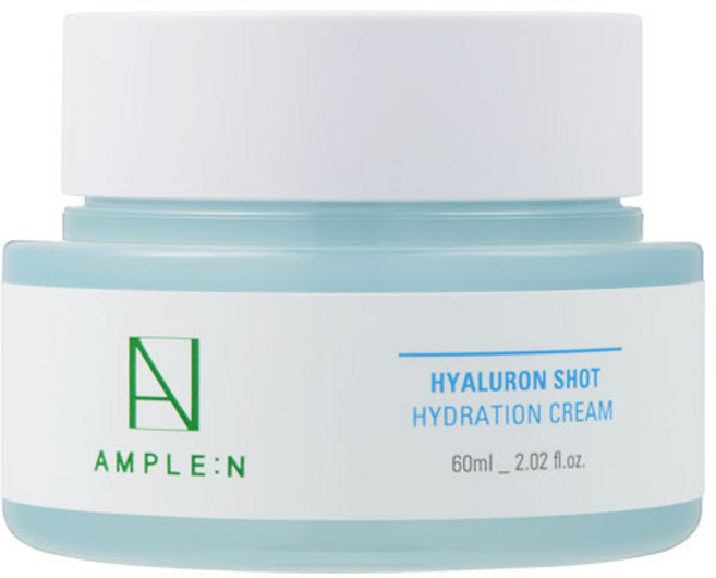 AMPLE N 玻尿酸Shot保濕乳霜, 60ml, 1罐