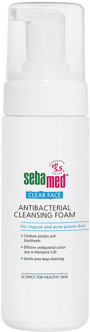 sebamed 施巴 痘淨潔面慕斯, 150ml, 1瓶