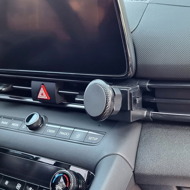 옵시디언 아반떼 CN7 전용 핸드폰 태블릿 송풍구 자석 거치대, 1개