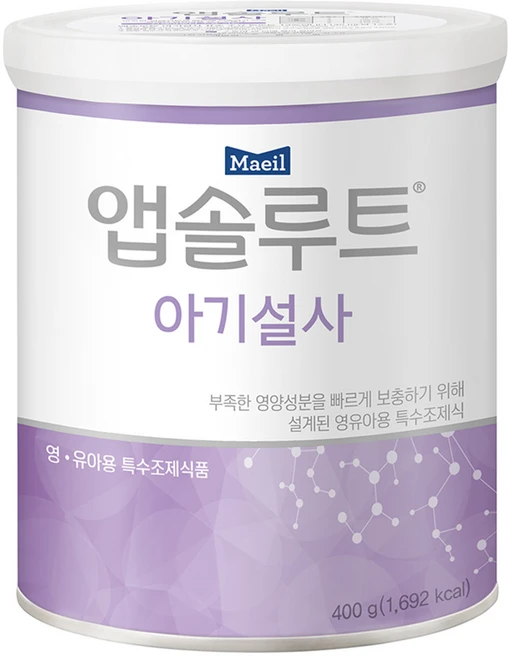 앱솔루트 아기설사 분유, 400g, 1개 - 쿠팡