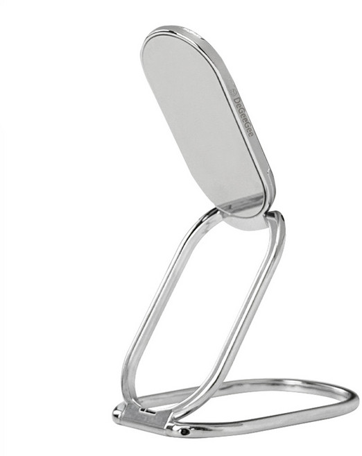 DGG 金屬折疊式磁吸手機支架, 1個, 銀色