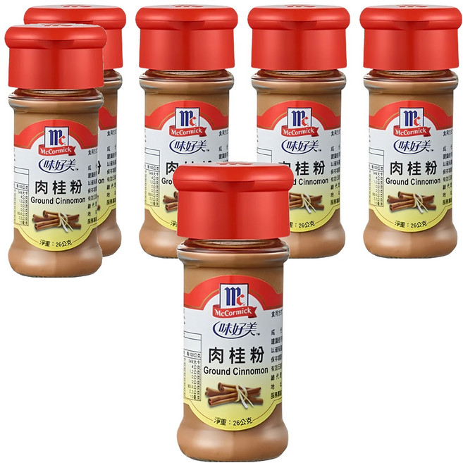 McCormick 味好美 調味料 肉桂粉, 26g, 6瓶