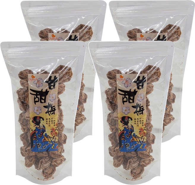 Chiao-E 巧益 甘甜梅, 170g, 4包