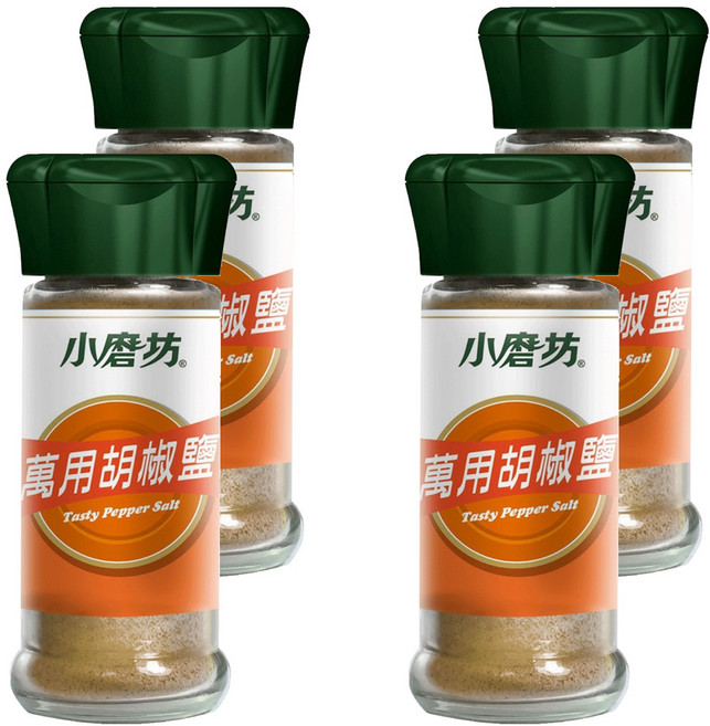 小磨坊 萬用胡椒鹽, 45g, 4瓶