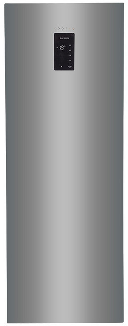 쿠잉전자 120L 1도어 스탠드 소형 김치냉장고 + 김치통 세트 방문설치, 다크실버, K120SHBDS