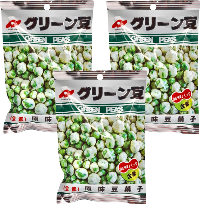 TONG JIH 統記食品 原味豆果子, 130g, 3包