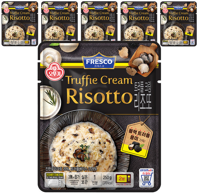 오뚜기 프레스코 트러플크림리조또, 6개, 250g
