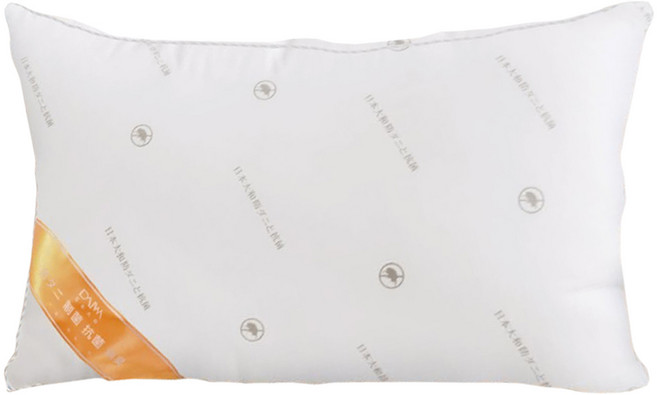 夢之語 台灣製造日本大和防蟎抗菌獨立筒枕, QQ枕 白色, 1個