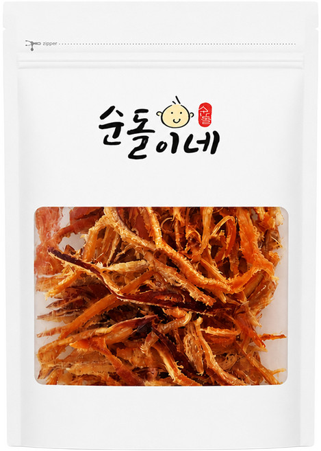순돌이네 버터구이 맥반석 오징어, 1개, 300g