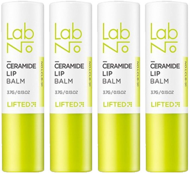 랩노 리프티드 세라마이드 립밤, 3.7g, 4개
