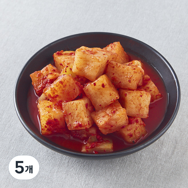 팽현숙 최양락의 맛있는 옛날 깍두기, 1.5kg, 5개