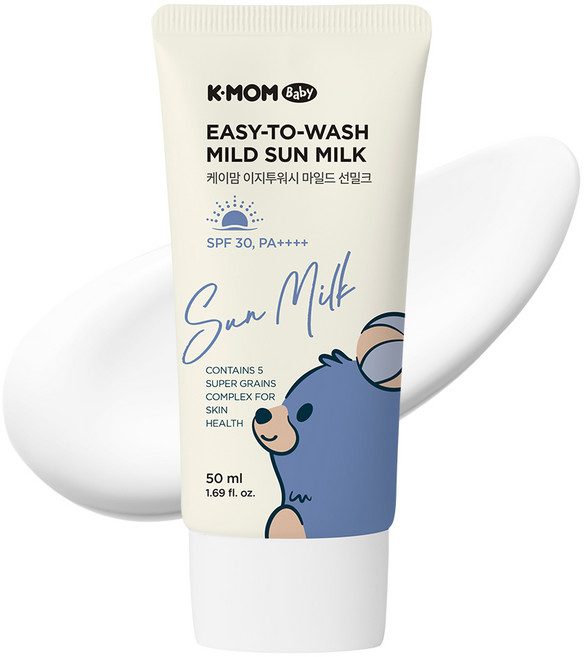 케이맘 이지투워시 마일드 선밀크 SPF30 PA++++, 50ml, 1개